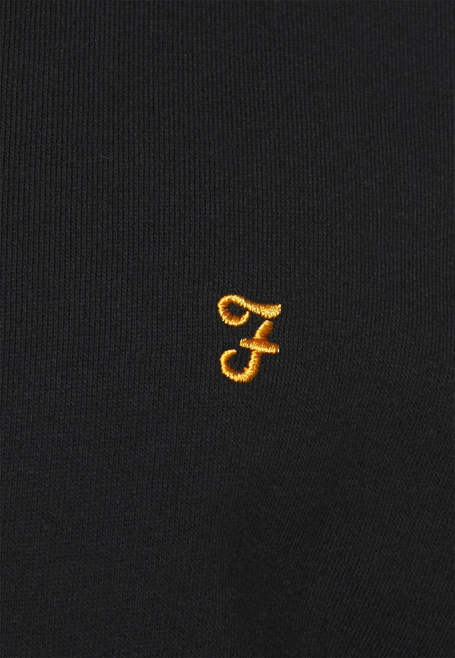 Farah Jim 1/4 Zip - Sweater - Black 5 Farah Jim 1/4 Zip - Sweater - Black - Afbeelding 5