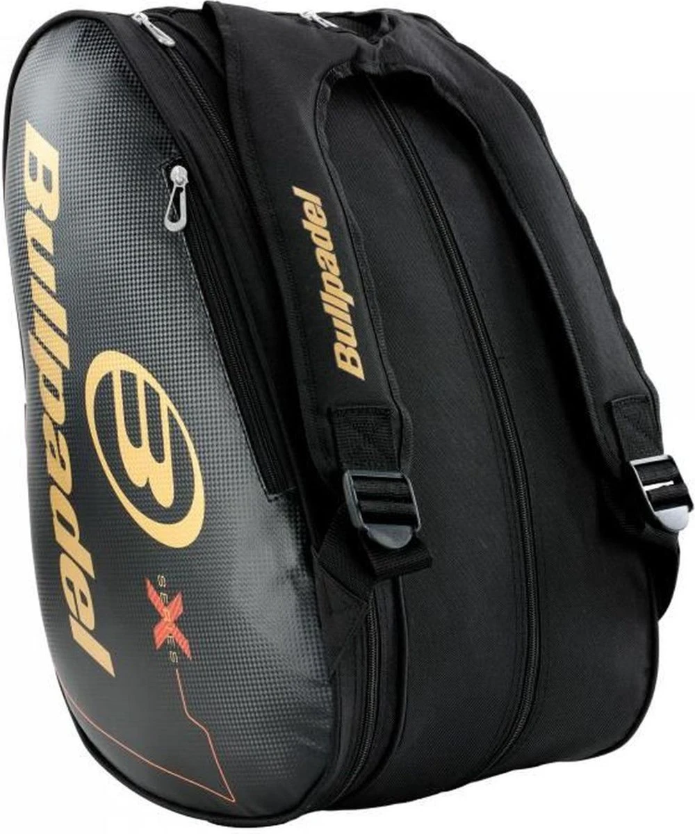 Bullpadel Racketbag X-series Carbon Gold Padel Tas 2 Bullpadel Racketbag X-series Carbon Gold Padel Tas - Afbeelding 2