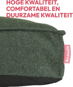 Snoozle Orthopedische Hondenmand - Zacht En Luxe Hondenkussen - Hondenbed - Wasbaar - Hondenmanden - 100 X 70 Cm - Groen -RHRQuality winkel 1017x1200