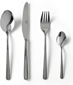 Gero Ellen Bestekset - 24 Stuks - 6 Persoons - Glanzend Staal