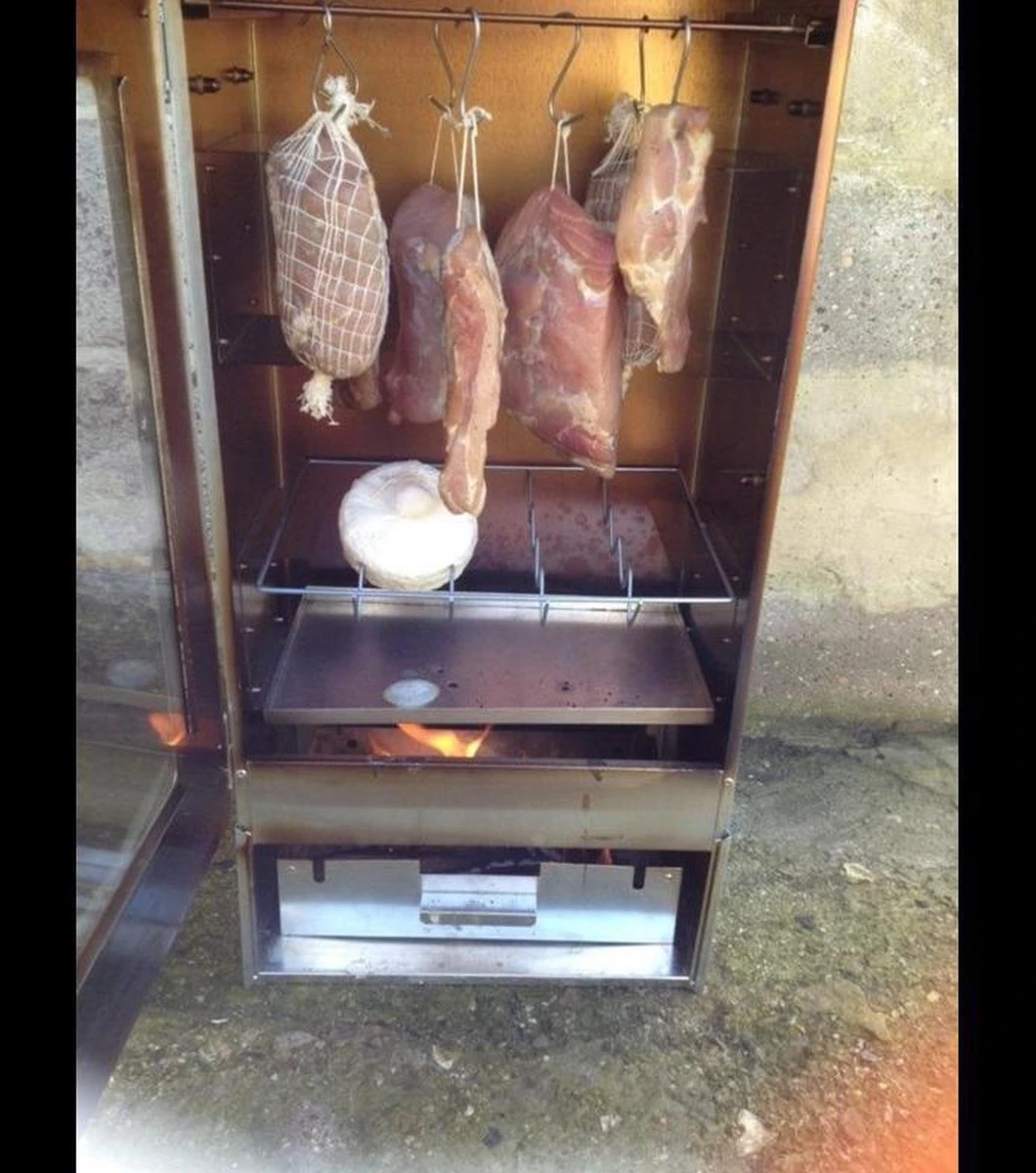 Rookoven XL - Zink 7 Rookoven XL - Zink - Afbeelding 7