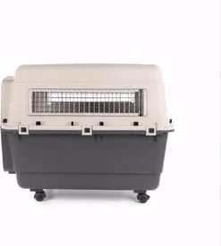 Flamingo - Hondentransportbox Nomad - L - Grijs - 57 X 80 X 60 Cm -RHRQuality winkel 1073x1200