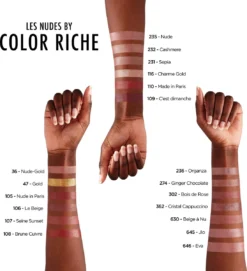 L’Oréal Paris Make-Up Designer Color Riche Satin Lipstick - 231 Sepia Silk - Nude - Verzorgende Lippenstift Met Arganolie Voor Een Comfortabel Gevoel - 4,54 Gr -RHRQuality winkel 1095x1200 2