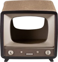 District 70 TELLY - Retro TV Krabmeubel - Instagrammable Kartonnen TV Voor Katten - 39 X 27 X 37 Cm -RHRQuality winkel 1132x1200 1