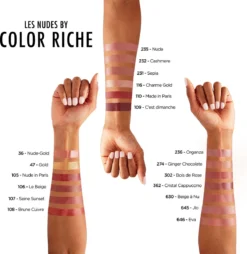 L’Oréal Paris Make-Up Designer Color Riche Satin Lipstick - 231 Sepia Silk - Nude - Verzorgende Lippenstift Met Arganolie Voor Een Comfortabel Gevoel - 4,54 Gr -RHRQuality winkel 1166x1200 1