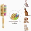 Betty's Dog Brush - Hondenborstel - Voor Elke Vacht Geschikt - Voor Glanzende Vacht - Ontklit En Verzorgt De Vacht