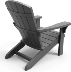 Keter Troy Adirondack Tuinstoel - 81x80x96,5cm - Grafiet -RHRQuality winkel 1180x1200