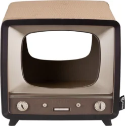 District 70 TELLY - Retro TV Krabmeubel - Instagrammable Kartonnen TV Voor Katten - 39 X 27 X 37 Cm -RHRQuality winkel 1186x1200