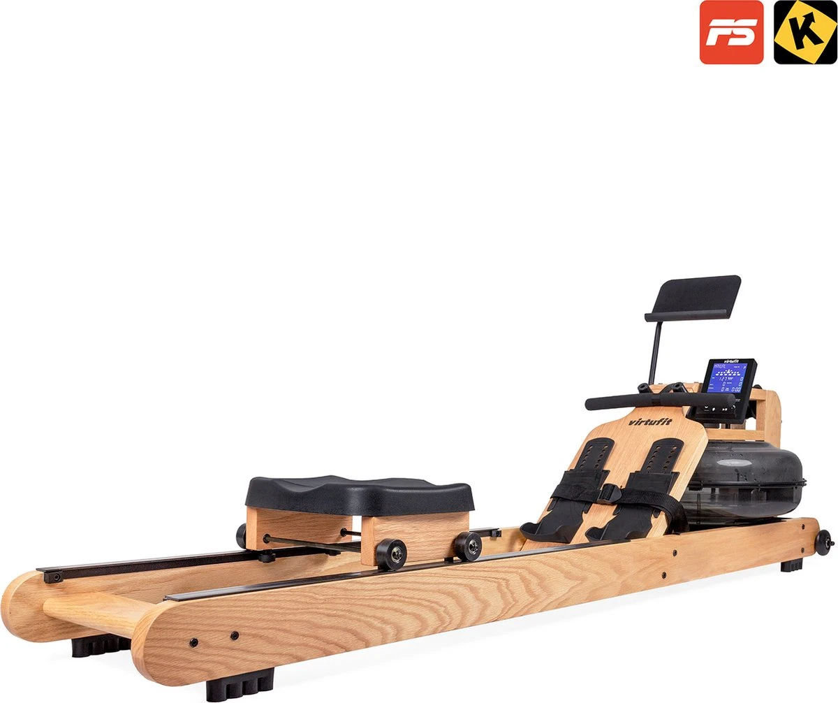 VirtuFit Elite Water Resistance Roeitrainer - Oak - Gratis Trainingsschema 1 VirtuFit Elite Water Resistance Roeitrainer - Oak - Gratis Trainingsschema