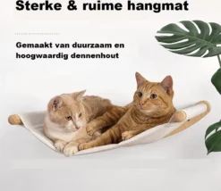 Klimmuur Kat XXL Editie - Krabpaal - Katten Klimmuur - Katten Klim Wand - Met Hangmat -RHRQuality winkel 1200x1039