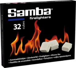 Samba Aanmaakblokjes Wit - Kerosine - 896 Stuks - Omdoos -RHRQuality winkel 1200x1073