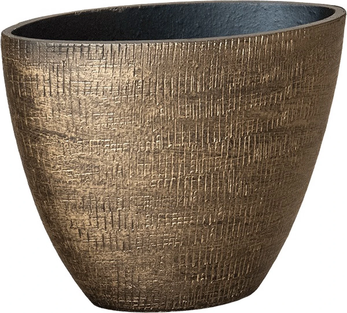 Merkloos Planter Ryan Shiny Gold 33 Cm Ovale Gouden Bloempot Voor Binnen Ovaal 1 Merkloos Planter Ryan Shiny Gold 33 Cm Ovale Gouden Bloempot Voor Binnen Ovaal