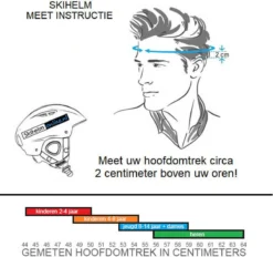 Brunotti Cork Unisex Snowhelmets Unisex Skihelm - Maat 54/58 -RHRQuality winkel 1200x1125 3