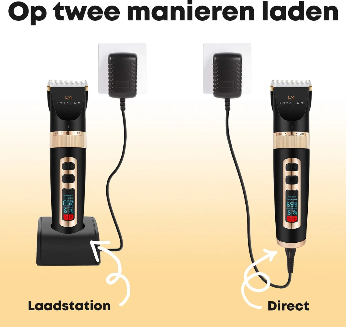 Hondentondeuse Professioneel - 2 In 1 - Honden & Katten - Hondentrimmer - Dikke & Dunne Vacht 7 Hondentondeuse Professioneel - 2 In 1 - Honden & Katten - Hondentrimmer - Dikke & Dunne Vacht - Afbeelding 7