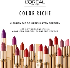 L’Oréal Paris Make-Up Designer Color Riche Satin Lipstick - 231 Sepia Silk - Nude - Verzorgende Lippenstift Met Arganolie Voor Een Comfortabel Gevoel - 4,54 Gr -RHRQuality winkel 1200x1158 3