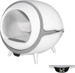 Merkloos Premium Kattenbak - Automatische - Zelfreinigende - Elektrische Kattenbak - Design Kattenbak