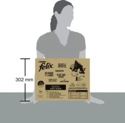 Felix Elke Dag Feest Mix Selectie In Gelei - Katten Natvoer - 80 X 85g -RHRQuality winkel 1200x1176