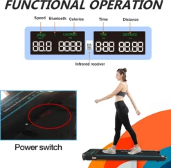 Citysports Loopband WP2 - Wandelband - LCD - Bluetooth - Fitnessapparatuur - 1-6km/h- Loopband Voor Thuis/kantoor -RHRQuality winkel 1200x1180 6