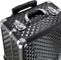 Dreamble Make-up Koffer - Make-up Trolley - Zwart - Rijdbaar - Met Wieltjes - Compact - 8 Vakken - Met Slot - 2 Sleutels 10 Dreamble Make-up Koffer - Make-up Trolley - Zwart - Rijdbaar - Met Wieltjes - Compact - 8 Vakken - Met Slot - 2 Sleutels -RHRQuality winkel 1200x1186 2