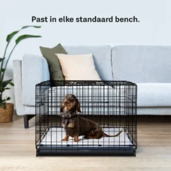 CozySense® - Orthopedisch Hondenkussen - Hondenkussen 60 X 40 Cm - Ook Geschikt Als Benchkussen & Hondenbed - Hondenkussen Bank - Traagschuim - Waterdicht - Wasbare Hoes - Maat S -RHRQuality winkel 1200x1200 130