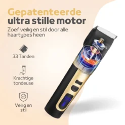 Woodoro Professionele 2-in-1 Hondentondeuse Voor Dikke Vacht – Draadloze Honden Tondeuse & Hondentrimmer – Stille Tondeuse Katten & Honden Trimset -RHRQuality winkel 1200x1200 165