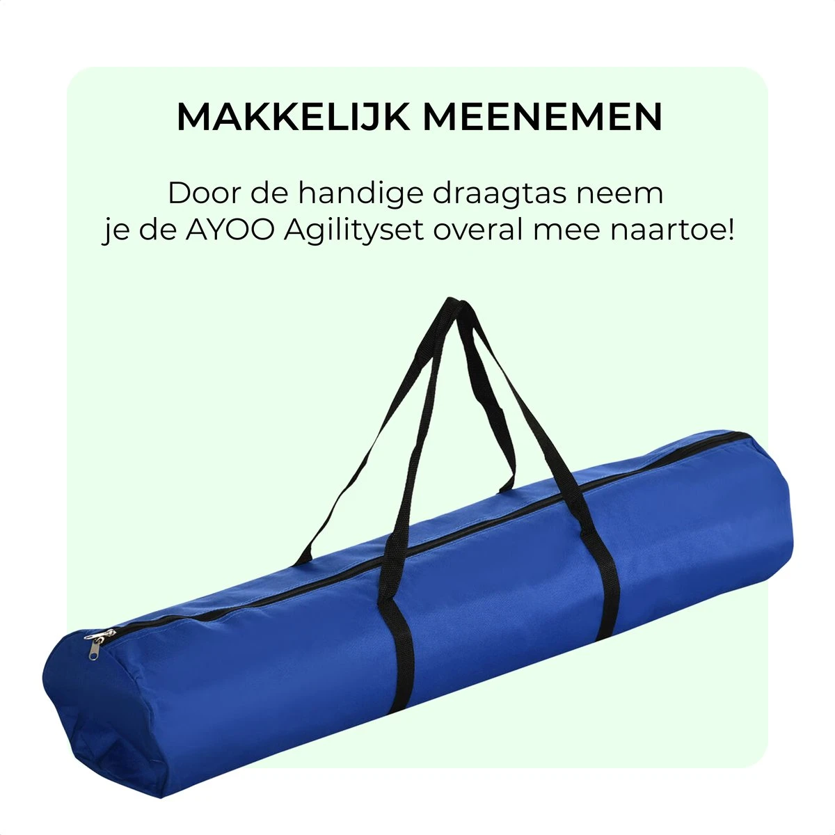 AYOO Agility Voor De Hond - Honden Training - Honden Behendigheid Set - Hondenparcours - Training Huisdieren - Honden Agility Set - Slalom - Horde - Draagzak - Agility Set - Oranje - Wit - GRATIS Speeltouw 2 AYOO Agility Voor De Hond - Honden Training - Honden Behendigheid Set - Hondenparcours - Training Huisdieren - Honden Agility Set - Slalom - Horde - Draagzak - Agility Set - Oranje - Wit - GRATIS Speeltouw - Afbeelding 2