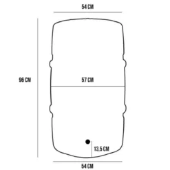 Harcostar Regenton 227 Liter - Groen -RHRQuality winkel 1200x1200 285