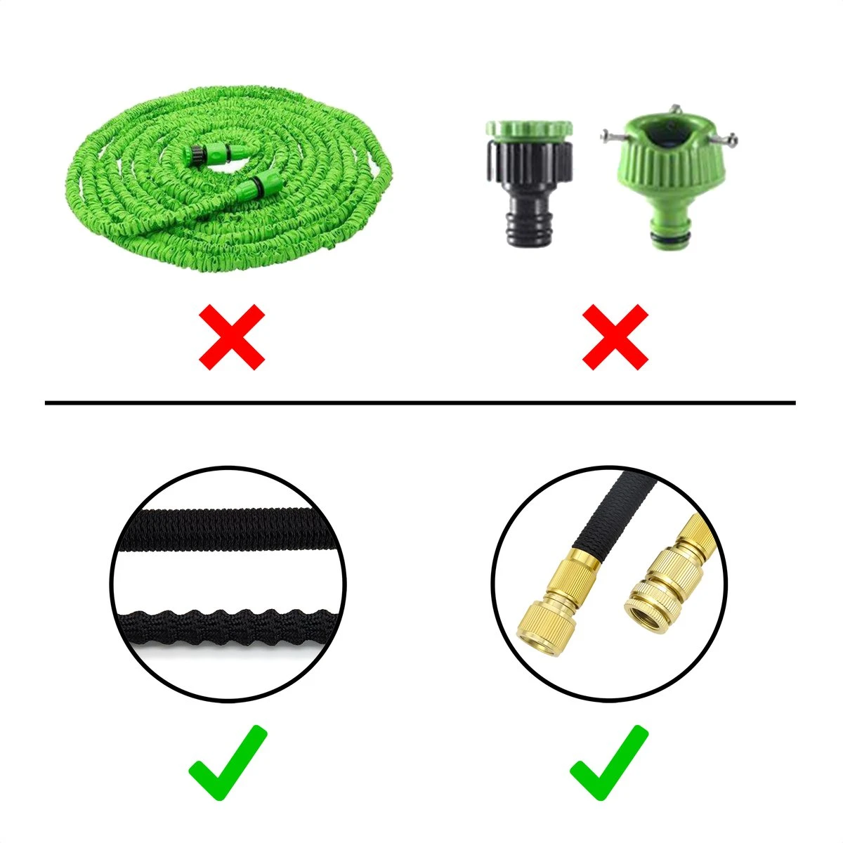 In Round Flexibele Tuinslang – 22,5 Meter – Sproeikop, Tuinslanghouder 2 In Round Flexibele Tuinslang – 22,5 Meter – Sproeikop, Tuinslanghouder - Afbeelding 2