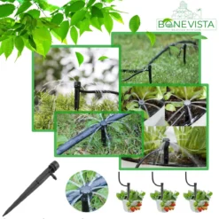 Bone Vista® 155 Stuks Water Druppelslang Irrigatiesysteem Tuin – Bewateringssysteem & Druppelsysteem -RHRQuality winkel 1200x1200 320