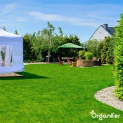 Gazonmest All-In-One (20Kg - Voor 400m2) Voor Een Diepgroen Sterk Gazon Zonder Mos En Onkruid - Complete Meststof Met Kalk En Grasversterker - Organifer -RHRQuality winkel 1200x1200 381