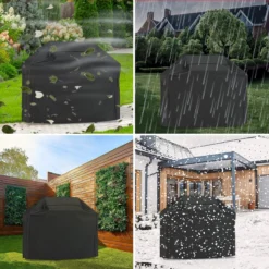 GrillX Barbecue Hoes - 145 X 61 X 117cm - BBQ Hoes Waterdicht - Beschermhoes Inclusief Trekkoord - BBQ Accesoires -RHRQuality winkel 1200x1200 441