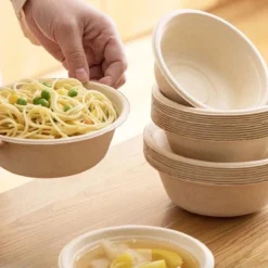 BIO Wegwerp Soepkommen 50 Stuks - Schaaltje Suikerriet 400ml - Natuur 7 BIO Wegwerp Soepkommen 50 Stuks - Schaaltje Suikerriet 400ml - Natuur -RHRQuality winkel 1200x1200 462