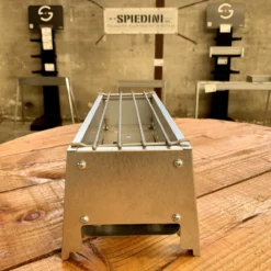 Spiedini Saté-bbq Bali 40 Mini - Kleine, Smalle Houtskoolbarbecue Met Horizontaal Rooster Voor Sate Of Andere Spiesjes - 40 Cm Lang, 11 Cm Breed, 14 Cm Hoog - Ideaal Voor Tuin- Of Open Haard, Of Balkon - Materiaal: Gealuminiseerd Ijzer -RHRQuality winkel 1200x1200 465