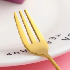 Gebaksvorkjes Donut Set Van 4 Taartvorkjes - Goud -RHRQuality winkel 1200x1200 529