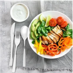 Sola Bestekset Sevilla - Economy - 6 Persoons - 39 Delig - Zilver Chroomstaal 18/0 - RVS -RHRQuality winkel 1200x1200 532