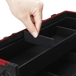 Make-upkoffer, Kapperskoffer, Cosmeticakoffer, Lege Nagelkoffer, Multikoffer, Afsluitbaar Voor Nageldesign/massageolie/fotoapparatuur, 34,7 X 22,2 X 25 Cm , Volledig Zwart HM-YAHEE-411233 -RHRQuality winkel 1200x1200 572