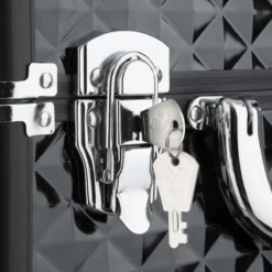 Dreamble Make-up Koffer - Make-up Trolley - Zwart - Rijdbaar - Met Wieltjes - Compact - 8 Vakken - Met Slot - 2 Sleutels 12 Dreamble Make-up Koffer - Make-up Trolley - Zwart - Rijdbaar - Met Wieltjes - Compact - 8 Vakken - Met Slot - 2 Sleutels -RHRQuality winkel 1200x1200 582