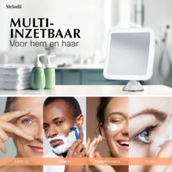 Melodii ML10X - Make Up Spiegel Met LED Verlichting - Scheerspiegel - 10x Vergroting - Met Tru-Daylight Verlichting - Voor Hem En Voor Haar 18 Melodii ML10X - Make Up Spiegel Met LED Verlichting - Scheerspiegel - 10x Vergroting - Met Tru-Daylight Verlichting - Voor Hem En Voor Haar -RHRQuality winkel 1200x1200 586