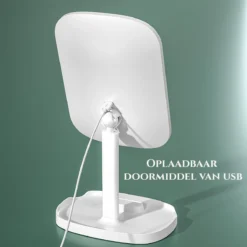 HighHome - Make Up Spiegel Met Led Verlichting - Inclusief 10x Spiegel - 3 Warmtes - 360 °C Draaibaar -RHRQuality winkel 1200x1200 614