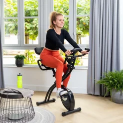 BluMill X-Bike - Opvouwbare Hometrainer - Fitness Fiets - Met Rugleuning - Incl. Extra Weerstandsbanden -RHRQuality winkel 1200x1200 662