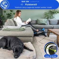 Blue Lion Stoelfiets - Mini Hometrainer - Bureaufiets - Deskbike Voor Onder Bureau - Stepper - Crosstrainer - Bluetooth -RHRQuality winkel 1200x1200 671