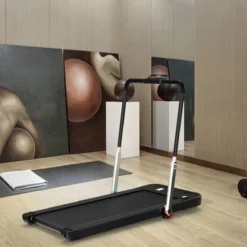 Merkloos Wandelband- Loopband Inklapbaar Met App- Walking Pad Extra Compact- Loopband Bureau-Zwart