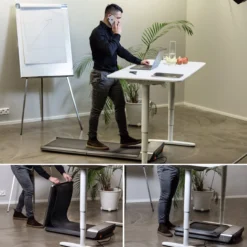 Gymstick Walking Treadmill - Opvouwbare Walkingpad - Loopband - 2 Trainingsniveaus - Inklapbaar -RHRQuality winkel 1200x1200 698