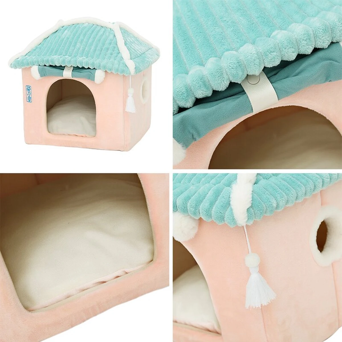 Merkloos Petsential Sakura Japanse Mand - Voor Katten (kattenmand) En Kleine Huisdieren (huisdierenmand) 8 Merkloos Petsential Sakura Japanse Mand - Voor Katten (kattenmand) En Kleine Huisdieren (huisdierenmand) - Afbeelding 8