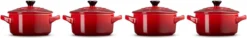 Le Creuset Aardewerken Mini Pannetjes Set Van 4 Stuks Kersenrood 7 Le Creuset Aardewerken Mini Pannetjes Set Van 4 Stuks Kersenrood -RHRQuality winkel 1200x184