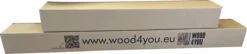Wood4you - Tuinbank - Ameland - 'Doe Het Zelf' Bouwpakket Steigerhout 152Lx72Hx57D Cm - Incl Kussen -RHRQuality winkel 1200x260