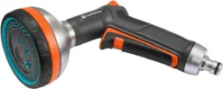 GARDENA - Comfort Broeskop - 5 Straalsoorten - Grijs -RHRQuality winkel 1200x482