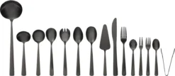 Swiss Pro+ Bestekset In Koffer-72 Delig-12 Persoons-Zwitsers Kwaliteit-Complete Set-100% Roestvrijstaal- Zwart -RHRQuality winkel 1200x518