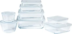 Pyrex - Cook & Freeze Schaal Met Deksel Set Van 8 Stuks - Transparant/Wit 25 Pyrex - Cook & Freeze Schaal Met Deksel Set Van 8 Stuks - Transparant/Wit -RHRQuality winkel 1200x573 1