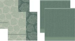 DDDDD Monstera - 2x Theedoek & 2x Keukendoek - Laurel